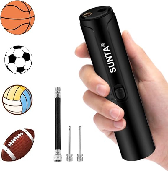 Automatic Electric Ball Pump, Air Pump with Needle for Balls