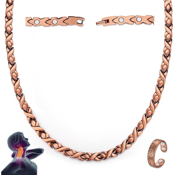 Amazon.com: Cigmag Copper Necklace for Men Women - Magnetic