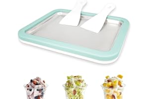 Instant Ice Cream Maker, Rolled Ice Cream Maker, Instant Gelato Pan/Roll, Homemade DIY Ice Cream for Fun Parent-Child Activit