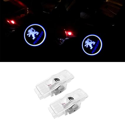 ZTMYZFSL 2 Unids Coche Logo Proyección Proyector LED Puerta ...