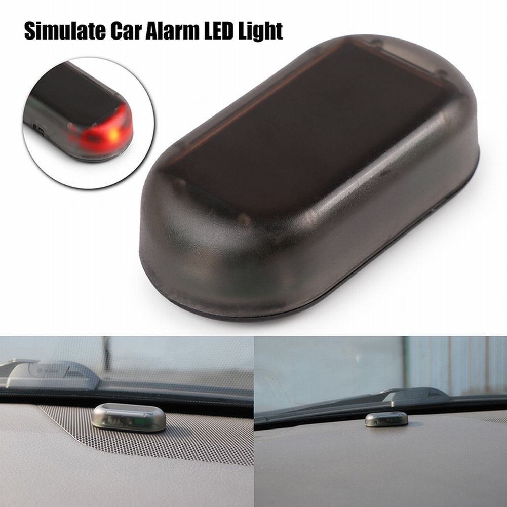 2PCS Allarme Antifurto Auto LED Solare - Luci Lampeggianti Con Ricarica USB Per Parabrezza - Foto 4