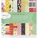 Cute 6x6 inch Patterned Paper Pad for Crafting with 36 Dear Lizzy Lucky Charm Designs by American Crafts. Ideal for Cardmaking