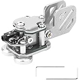Mini Key Morse Radio HAM Send Telegram Double Paddle Morse Code Key Stainless Steel CW Morse Key Portable Telegraph Key Magnetic Base