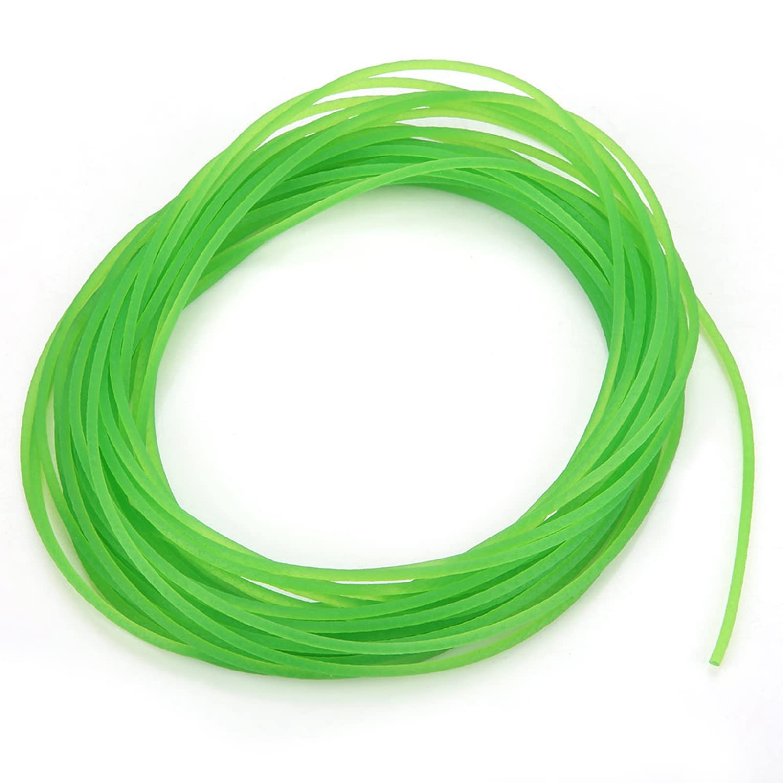 10ft 3mm PU Round Belt, High-Performance Belting, Green, for Conveyor Bonding Machine Dryer (2mm*10m)