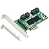 IO Crest SI-PEX40071 SATA III 8 Port Controller Card PCE-e 2.0 X2 with Low Profile Bracket