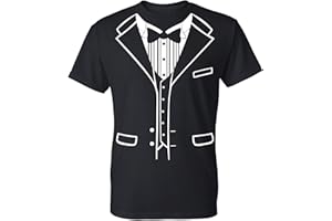 Kropsis Tuxedo Classic with Bowtie Party Wedding Men's T-Shirt
