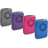 O2COOL Deluxe Hands-Free Wearable Necklace Fan Random Colors 2-Pack | Yes