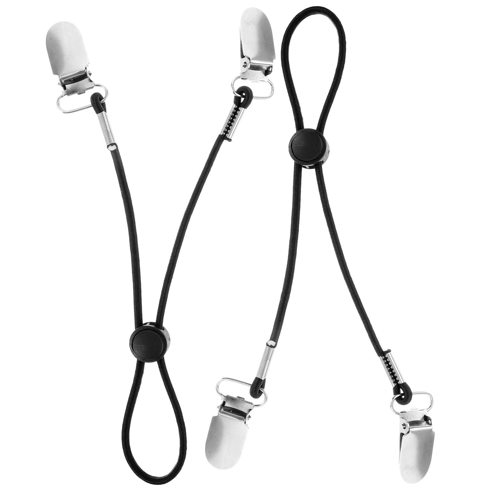 10 Pcs Bed Sheet Clips - Adjustable Elastic Straps with Metal Clips for Bedding, Mattress Covers, Sofa Cushions, Tablecloths, and Slipcovers