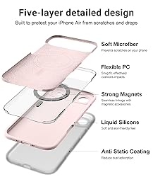 OTOFLY Magnetic for iPhone Air Case,Compatible with