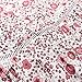 Women’s Summer Boho Floral Short Sleeve Button Up Split Dress Beach Skirt Pink