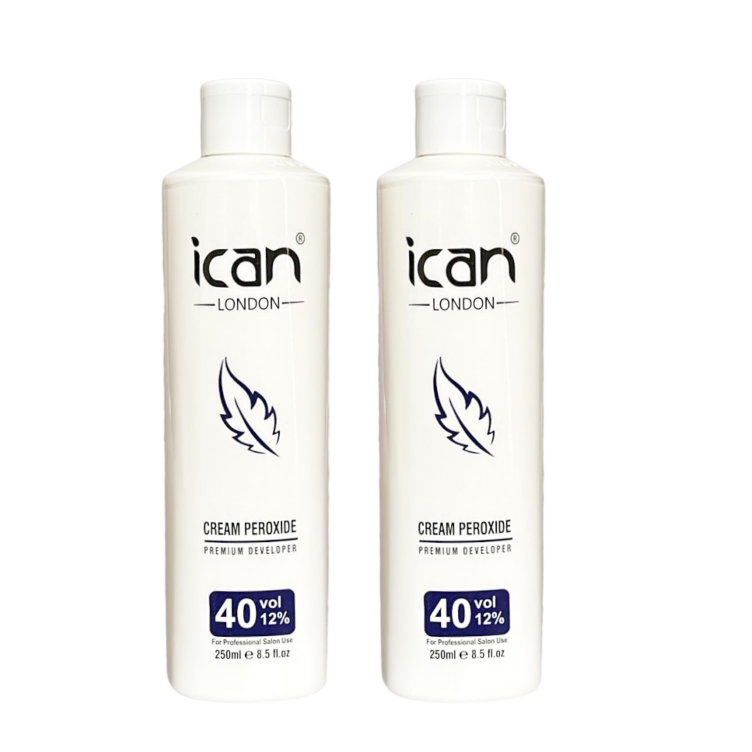 ICAN LONDON PROFESSIONAL CREAM PEROXIDE 40 VOLUME 12% 2 X 250 ML