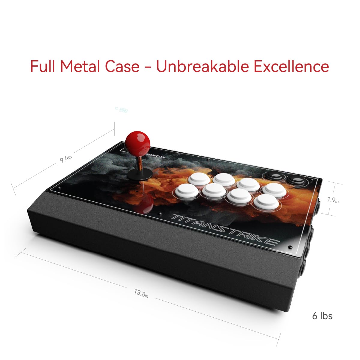 Mua Sonicon TitanStrike Arcade Fight Stick 1ms Low Latency Fighting ...