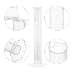 AKOLAFE 20 Pack 50 ml Graduated Cylinder Set