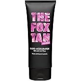 The Fox Tan Rapid Accelerator, Accelerator Lotion For Sunbed Tanning, Creates Darker, Faster & Long-Lasting Tans, Vegan & Cruelty-Free, 180mL