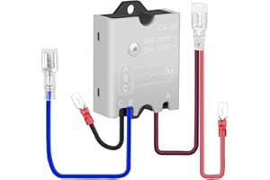 SEKELO 125/250V 24A Soft Start Module with Pre-Wiring, Soft Start Switch, Soft Start Relay, Power Tool Accessory for Table Saws, Circular Saws, Angle Grinders, Cut-Off Machines