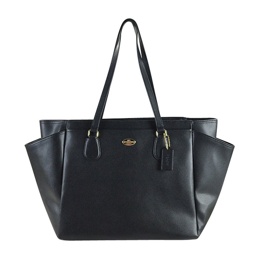 black coach diaper bag