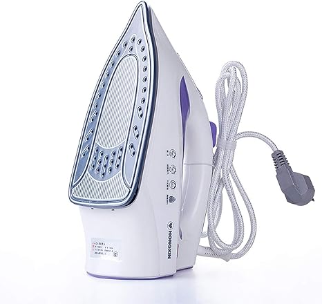 Amazon Co Jp スチーム付き電気アイロン ハンドヘルド1600w電気アイロン 5ファイル温度コントロール調整 家庭用衣服スチーマー ホーム キッチン