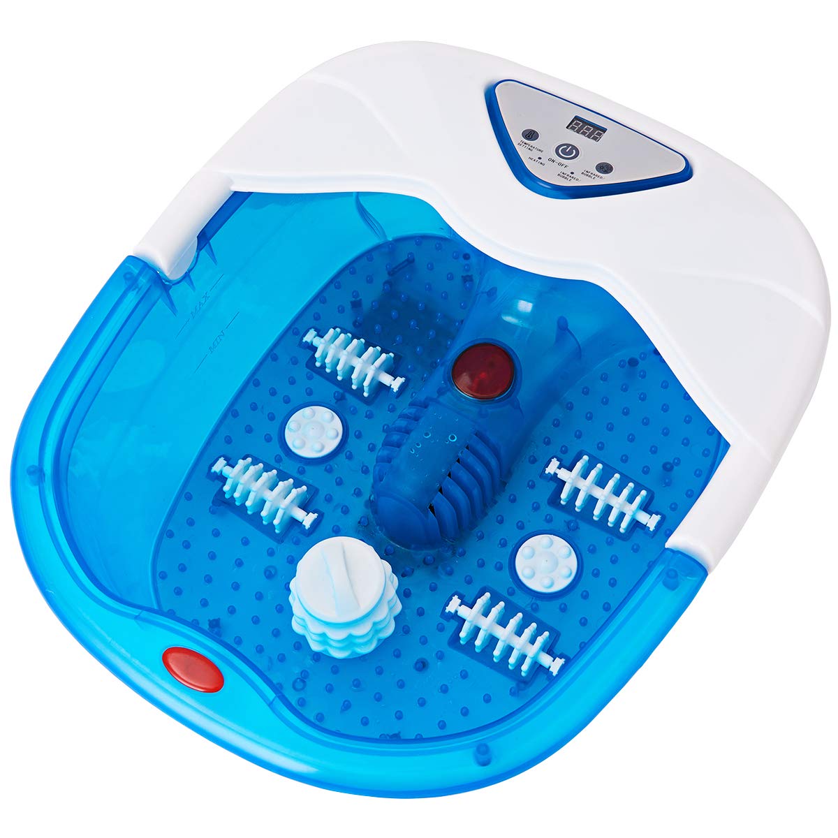 Foot Spa/Bath Massager, Heated Foot Spa Machine w/Oxygen