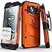 Samsung Galaxy S7 Edge Case, Zizo [Bolt Series] w/ [Galaxy S7 Edge Screen Protector] Kickstand [Military Grade DropTested] Holster Clip S7 Edge G935