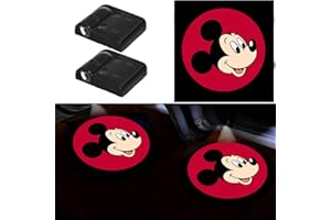 FLYEEGO Car Door Lights Projector, 2PCS Cute Car Door Logo Projector Lights Universal Car Courtesy LED Ghost Shadow Lights Welcome Lights