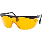 Honeywell Uvex Ademco Skyper Blue Light Blocking Computer Glasses with SCT-Orange Lens (S1933X)