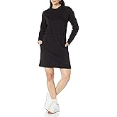 Amazon Essentials Women's Waisted Sweatshirt Dress (Available in Plus Size)