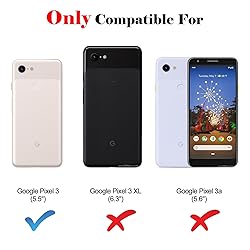 KKEIKO Case for Google Pixel 3, RFID Blocking PU