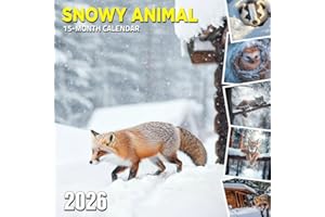 Snowy Animal 2026 Calendar