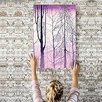 Canvas Wall Art Abstract Tree Canvas Prints Home Artwork Decoration for Living Room,Bedroom - 12x18 inches