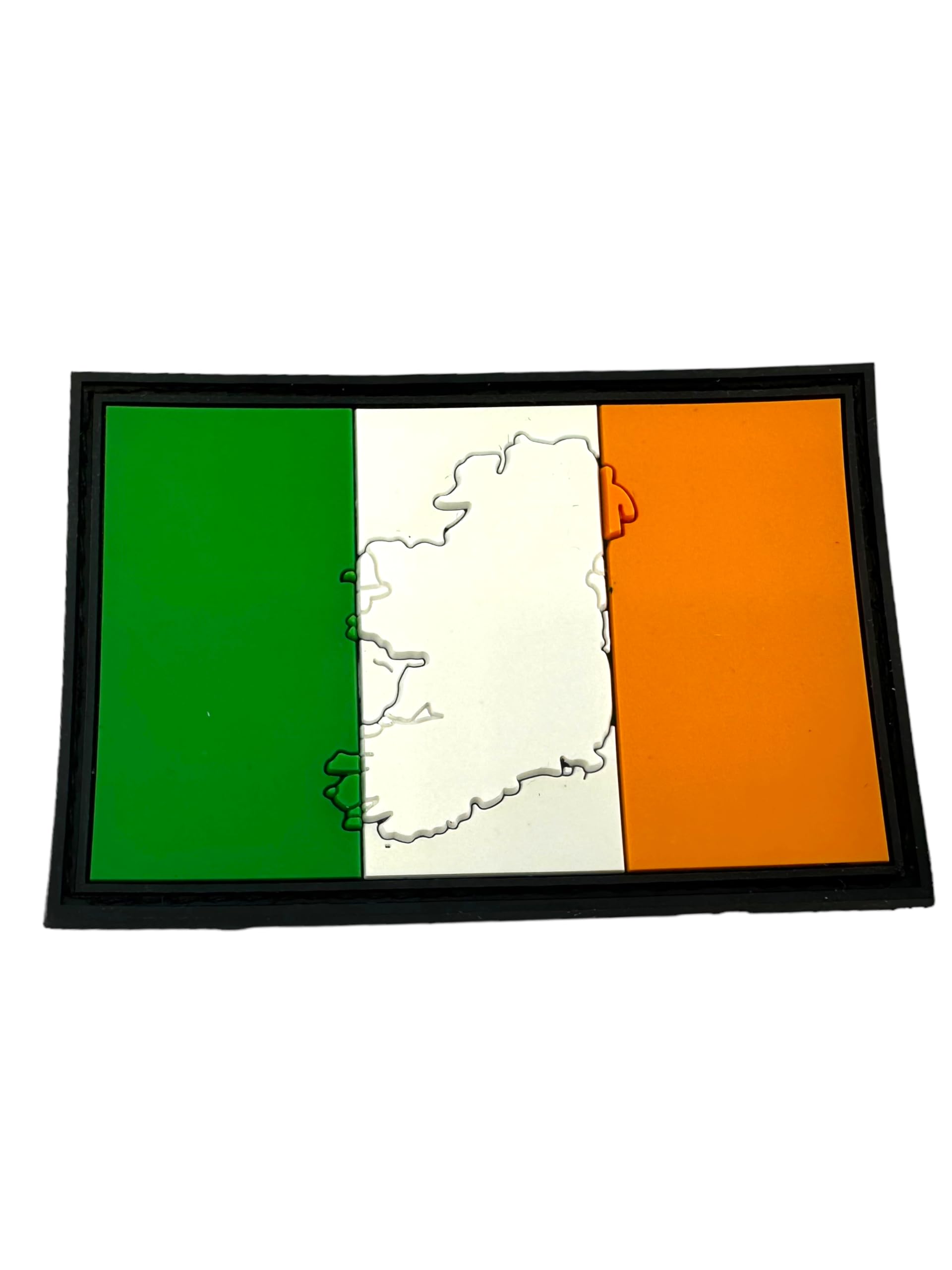 Embossed Ireland Flag Airsoft Paintball PVC Patch