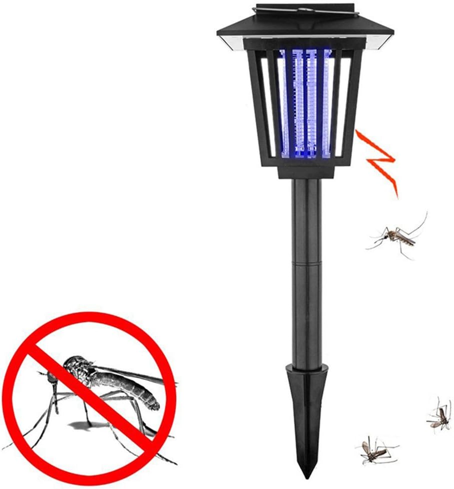 zapper per insetti nel patio del giardino