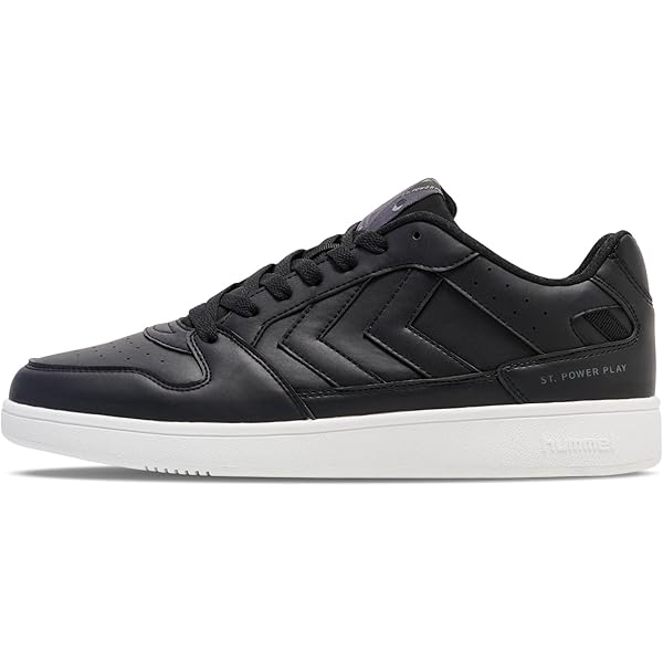 hummel Slimmer Stadil Leather Low Jr Sneakers voor kinderen, uniseks, Legering 204 495 1100, 26 EU