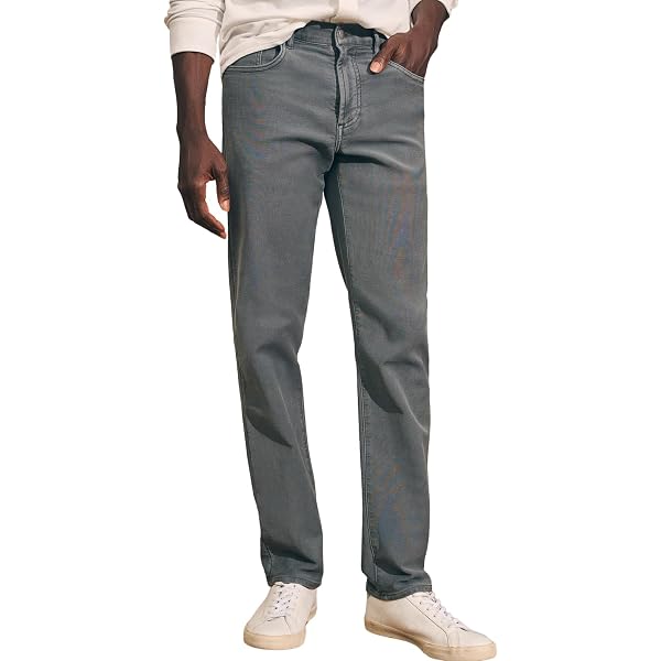 Faherty Men's Stretch Terry 5 Pocket Pants, Navy, 29 at Amazon