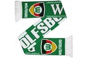 PREMIERSHIP Wolfsburg | Soccer Fan Scarf | Premium Acrylic Knit