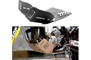 GYUKSIA Front Skid Plate Engine Guard Cover Protector Compatible with Suzuki DR-Z DRZ 400SM / DR-Z DRZ 400E / DR-Z DRZ 400S 2005-2024 (Black)