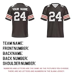 Custom Football Jersey Personalized Rugby