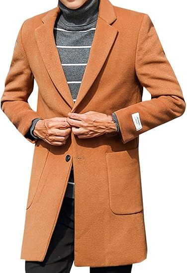 Amazon ネルロッソ Nerlosso コート メンズ カジュアル ビジネス スーツ 防寒 学生 ロング ショート シングル 正規品 Cml2455 コート ジャケット 通販