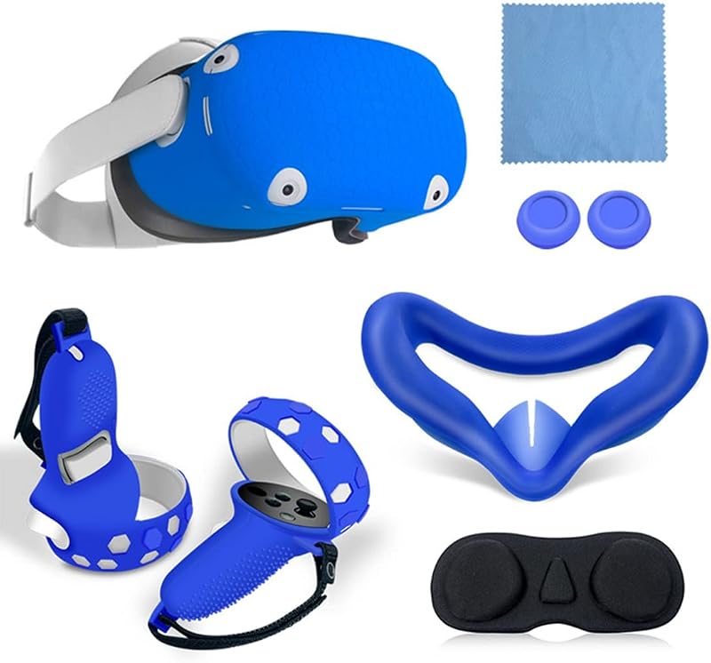 Lodokdre VR Head Strap Controller Handle Grip Cover Accessories Kit