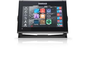 Simrad GO9 XSE Con Transductor Montaje in Espejo de Popa Med/Hi Downscan y amp; Cuadro de descubrimiento C-Map