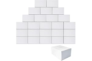 PETAFLOP 10x7x5 Shipping Boxes, White Corrugated Mailing Cardboard Box for Packing Small Business, 25 Pack
