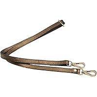 12mm Replacement Genuine Leather Purse Straps Adjustable Crossbody Shoulder Handbags Goldtone Buckles