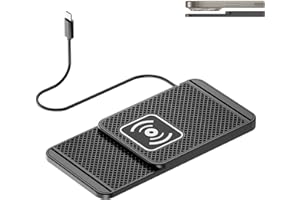 Car Charging Pad for Hyundai Kona 2017 2018 2019 2020 2021 2022 2023 2024 2025, 20W Cord-Free Fast Charging Phone Stand, Port