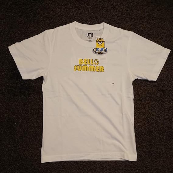 ミニオン Tシャツ Minions ミニオンズ 白 ホワイト ユニクロ Uniqlo 貴重な サイズxs アニメ 萌えグッズ 通販 Amazon