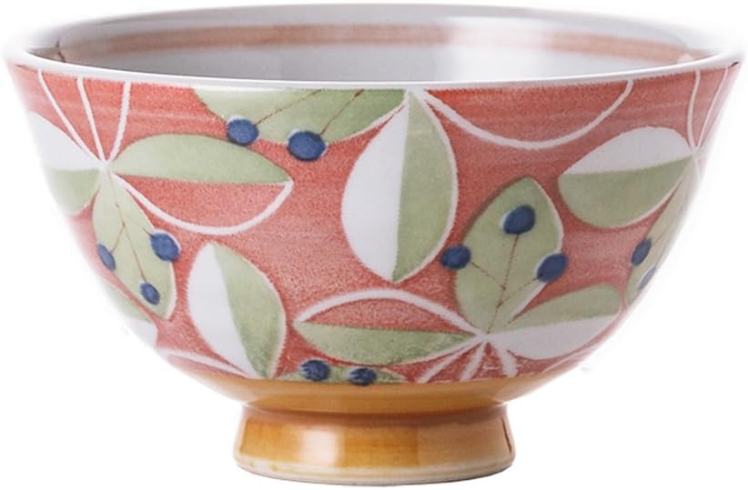 HCJW FJXLZ® Bowl, ceramic bowl, household rice bowl, bowl, bowl, tableware, vintage, high-porcelain bowl Not hot, easy to use Cooking kitchen Small bowl (Color : #2)