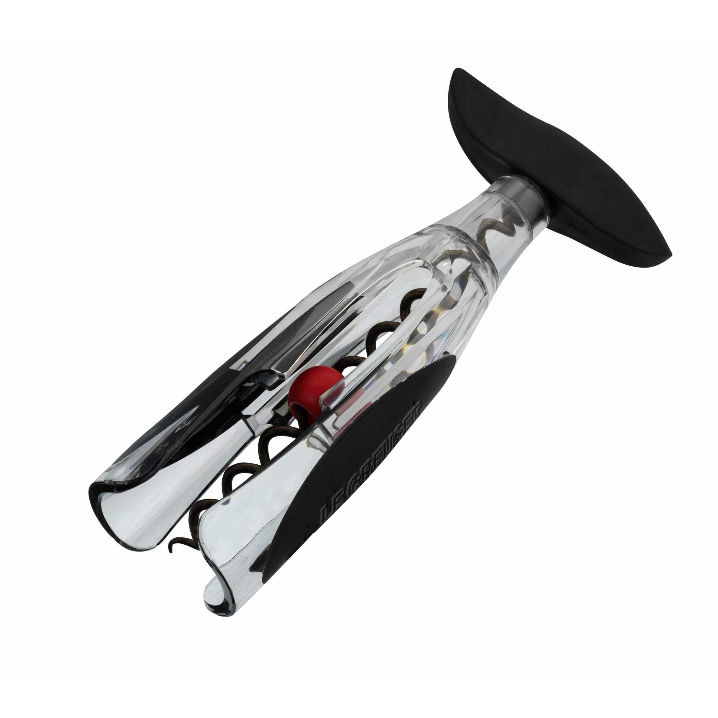 Le Creuset Wine Accessories Table Model Corkscrew, Clear Plastic, 59065012607261