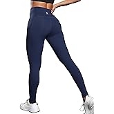 Fihapyli ICTIVE Women High Waist Workout Pants with Pockets Yoga Gym Running Pilates Fitness Leggings Running with 2 Pockets
