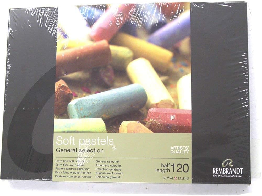 REMBRANDT TALENS SOFT PASTELS 120 MEDIAS CERAS PASTEL: Amazon.es: Hogar