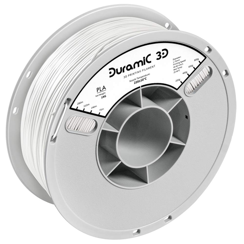 Amazon Com Duramic 3d Premium Pla Plus Printer Filament 1 75mm Black 3d Printing Filament 1kg Spool 2 2lbs No Tangling No Clogging Dimensional Accuracy 0 05 Mm Industrial Scientific