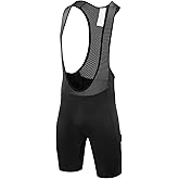 qualidyne Men's Cycling Bib Shorts 4D Padded Biking Bib Pants Biking Bicycle Shorts