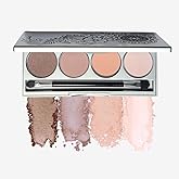 Honeybee Gardens Skinny Dip Eye Shadow Palette, Clean and Bold, 4 Highly Pigmented Colors With Long Lasting Luxe Finish, Vegan, Cruelty-Free, Gluten-Free, and Paraben-Free, Net Wt 1.3g Each